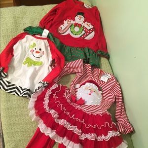 Casual Christmas kid attire